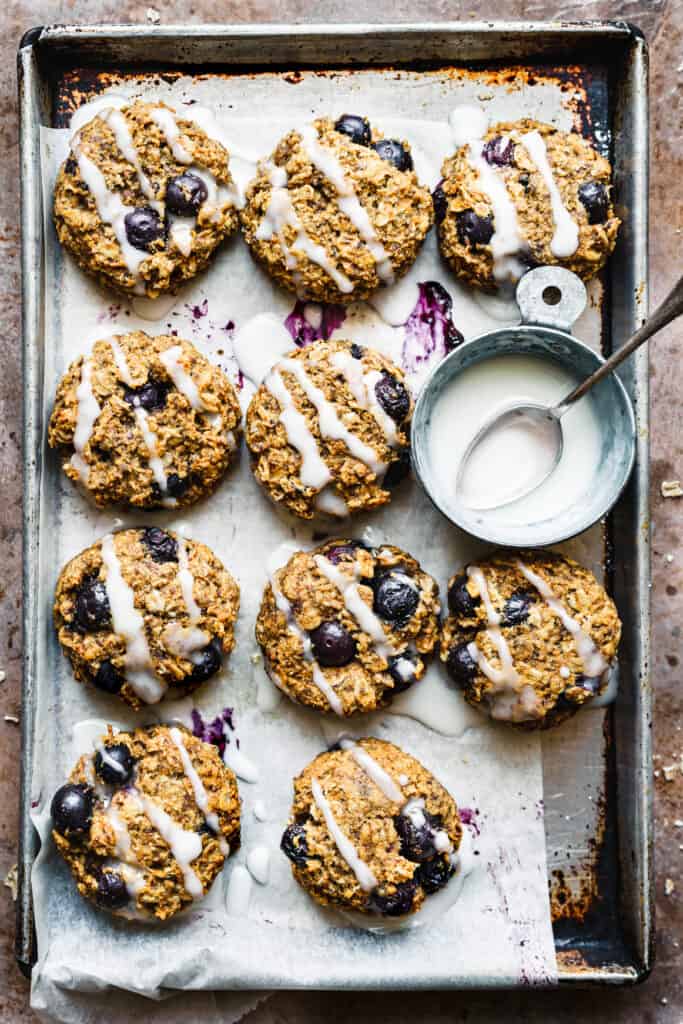 LemonBlueberry Protein Breakfast Bites Kalejunkie