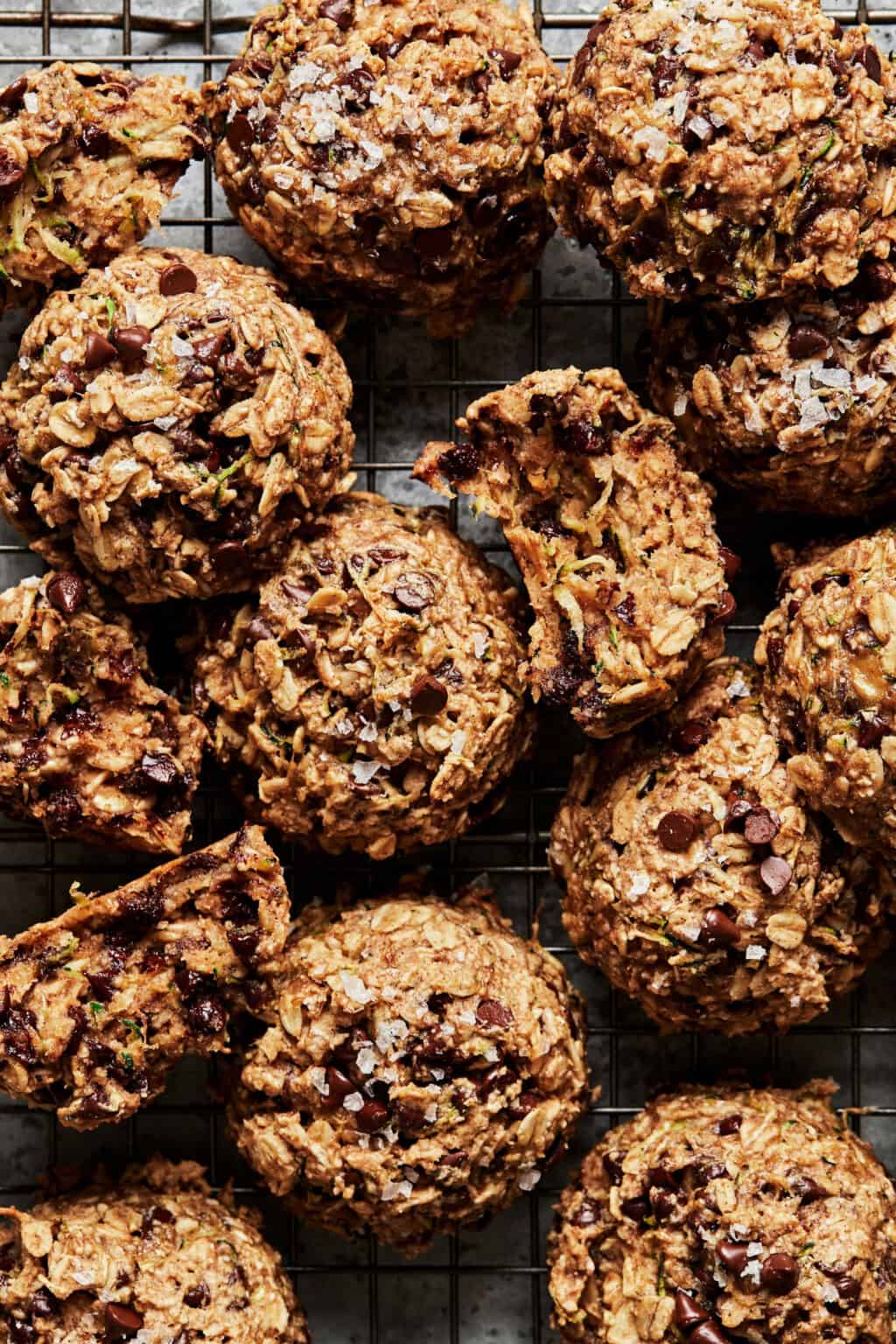 Vegan Chocolate Chip Zucchini Breakfast Cookies Kalejunkie