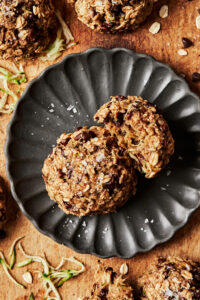 Vegan Chocolate Chip Zucchini Breakfast Cookies
