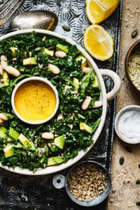 Copycat Erewhon Kale White Bean Salad