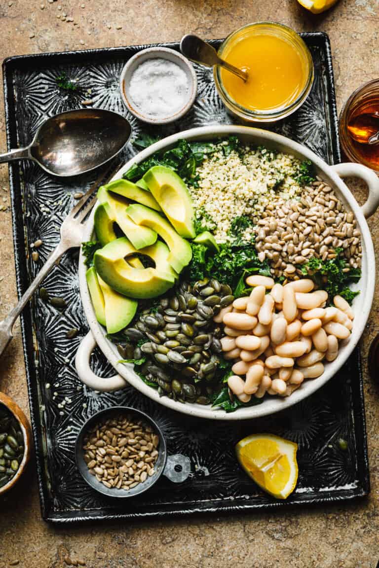 Copycat Erewhon Kale White Bean Salad Kalejunkie