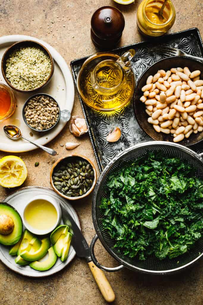 Copycat Erewhon Kale White Bean Salad Kalejunkie