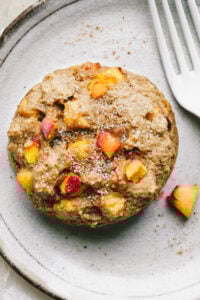 Single Serving Peach Walnut Scone