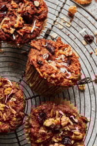 Gut Healthy Pumpkin Morning Glory Muffins