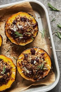 Quinoa Stuffed Acorn Squash