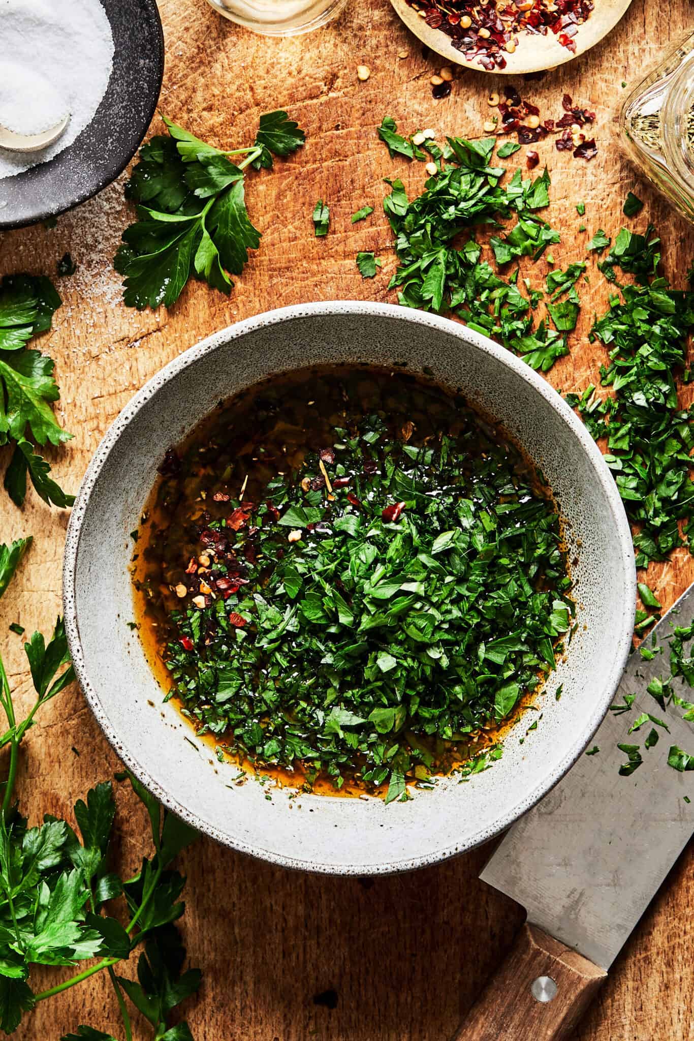 Easy Chimichurri Sauce Kalejunkie