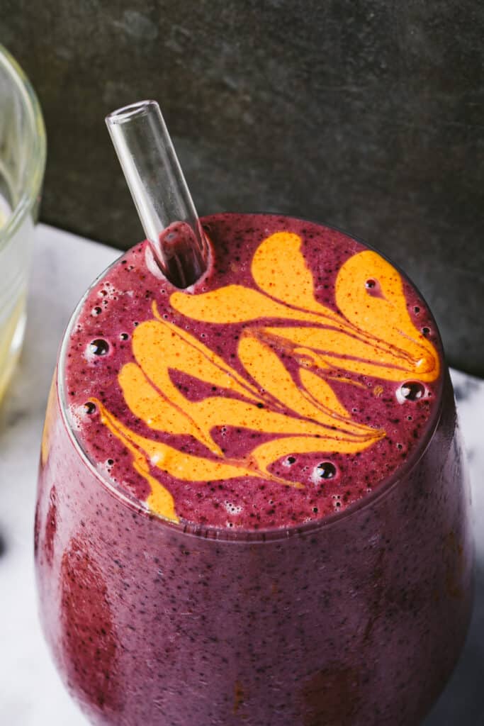 Blueberry Lemon Pie Smoothie Kalejunkie