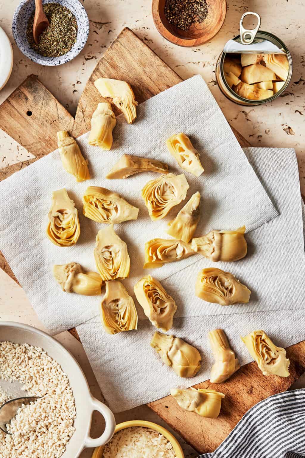 Oven Baked Crispy Parmesan Artichoke Hearts Kalejunkie