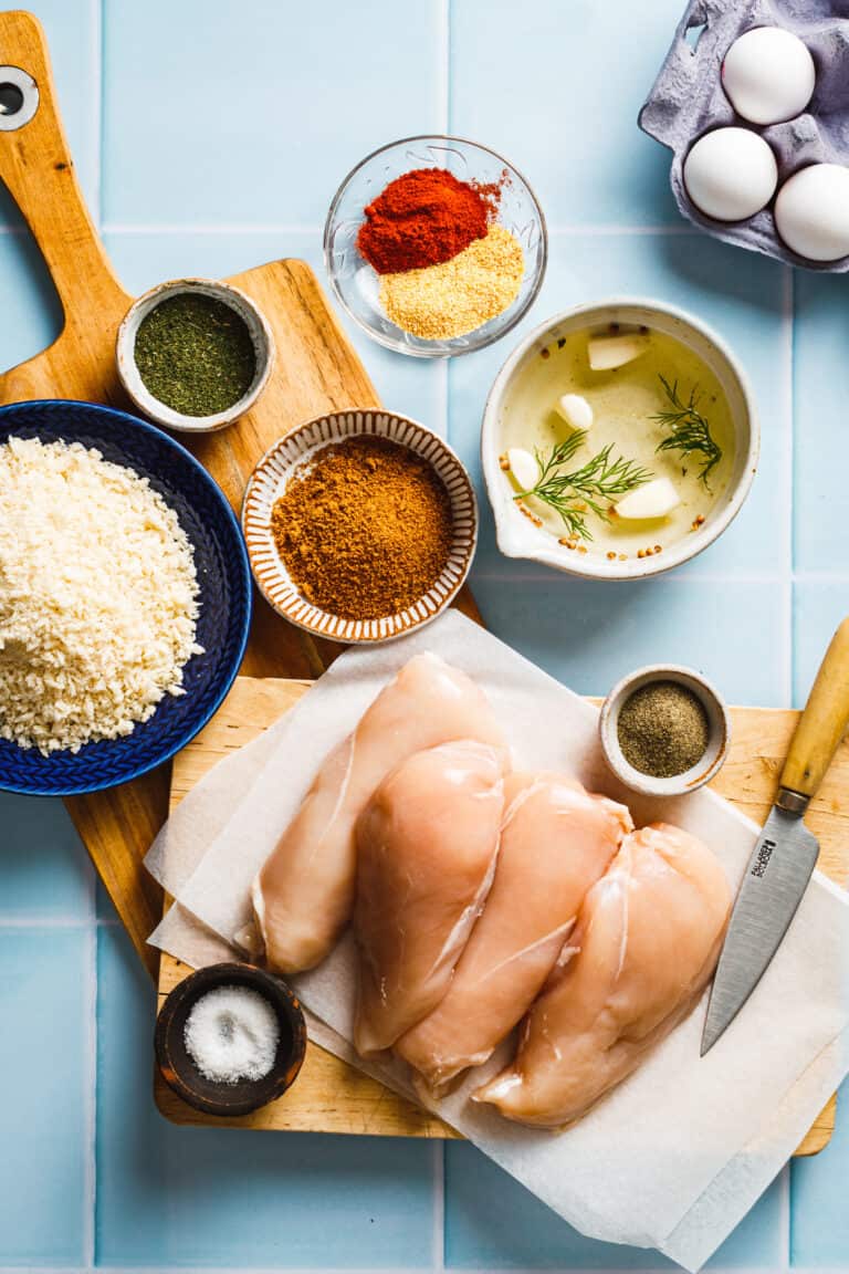 Oven Baked Dill Pickle Chicken Nuggets Kalejunkie