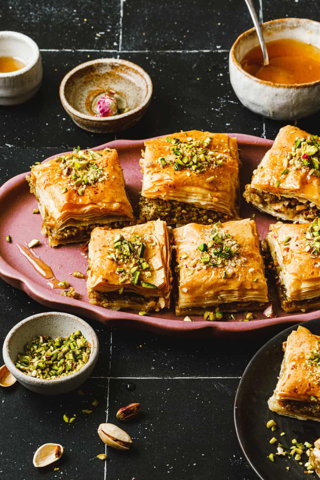 Best Ever Pistachio Walnut Baklava - Kalejunkie
