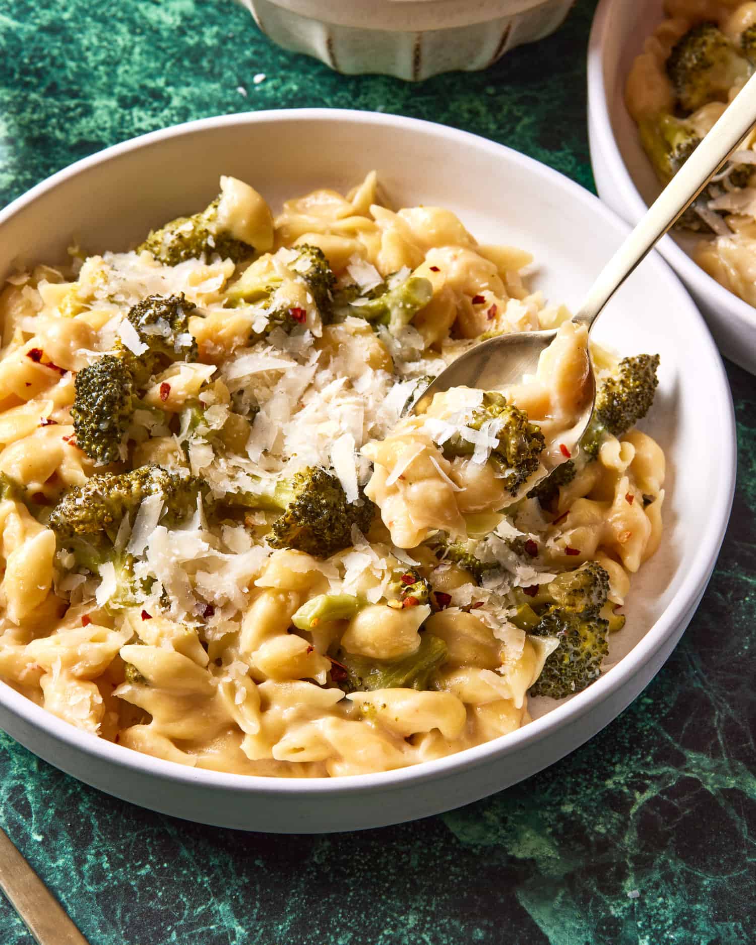 Creamy One Pot Broccoli Pasta Kalejunkie