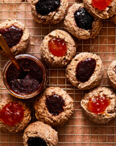 Famous Golden Door Jam Cookies
