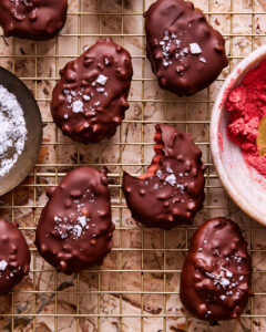 Healthy Strawberry Peanut Butter Truffle Eggs