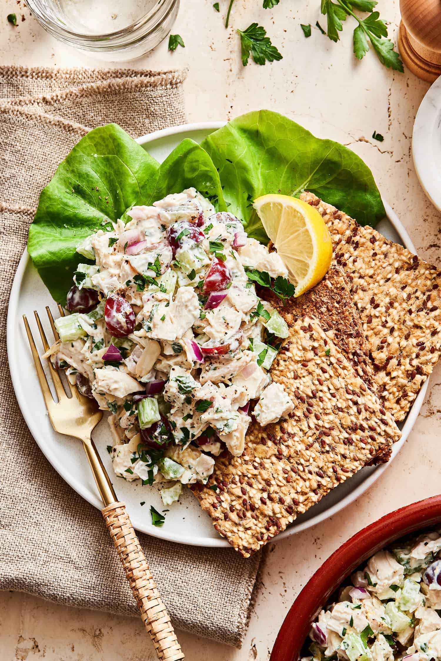 The Ultimate Healthy Chicken Salad Kalejunkie