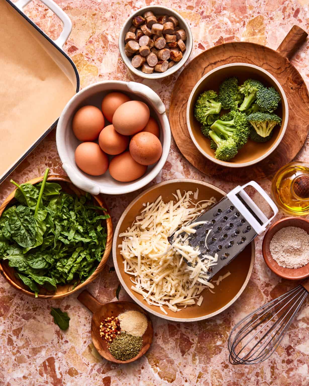 Easy High Protein Egg Broccoli Breakfast Bars Kalejunkie