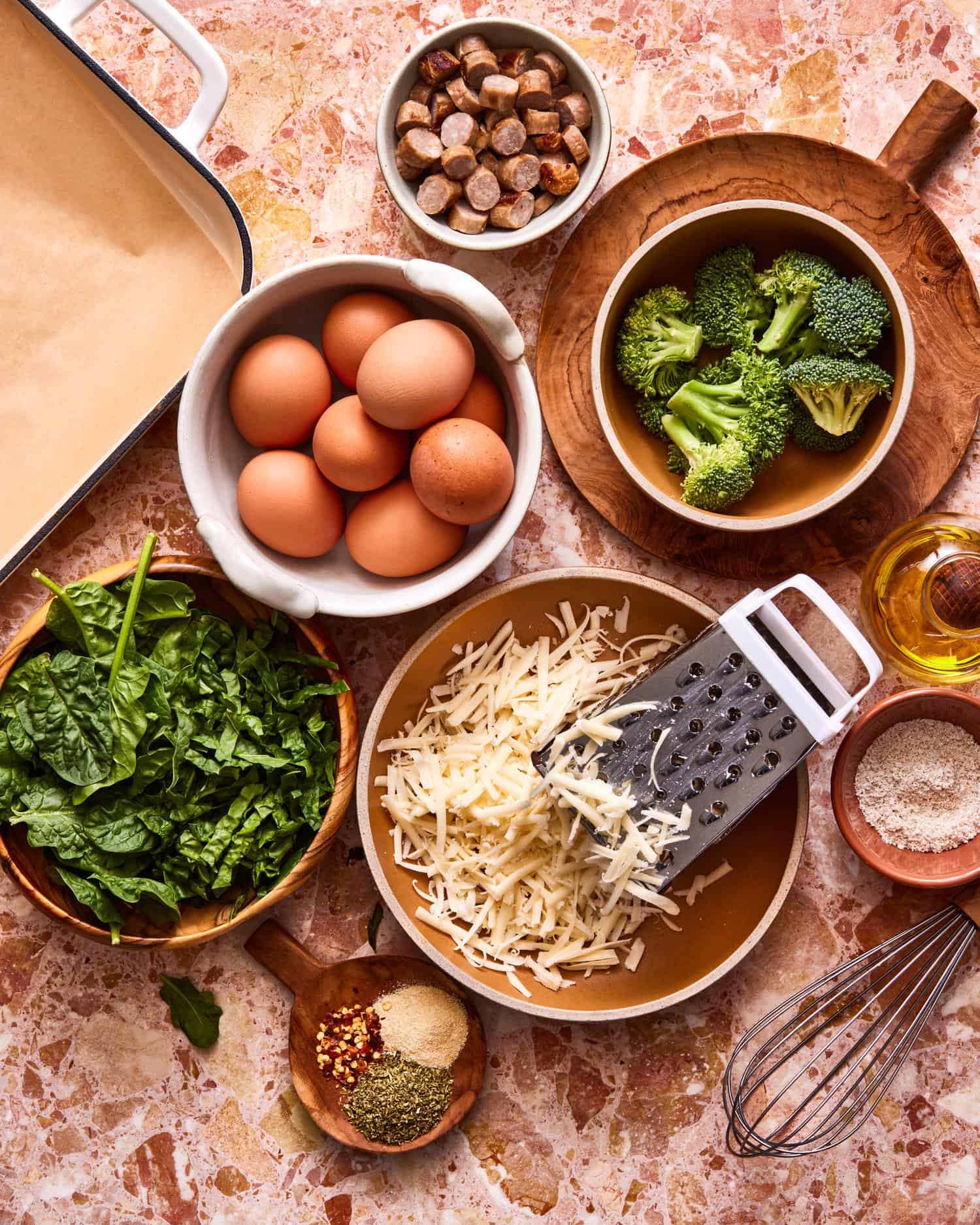 Easy High Protein Egg Broccoli Breakfast Bars Kalejunkie