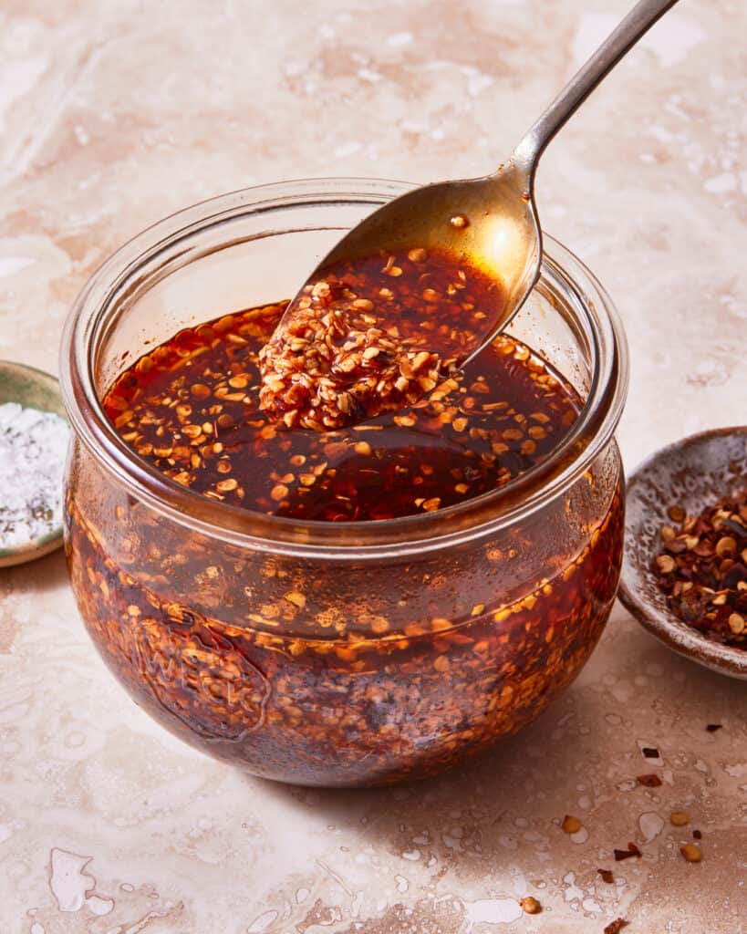 Copycat Trader Joe's Chili Onion Crunch Kalejunkie