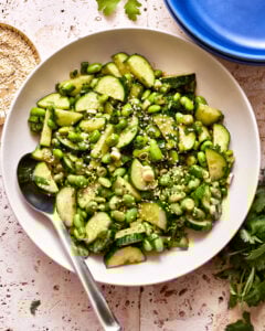 Cucumber Edamame Salad