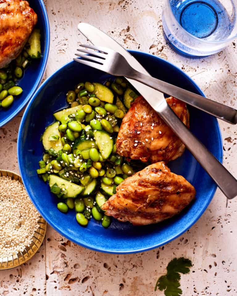 Cucumber Edamame Salad Kalejunkie