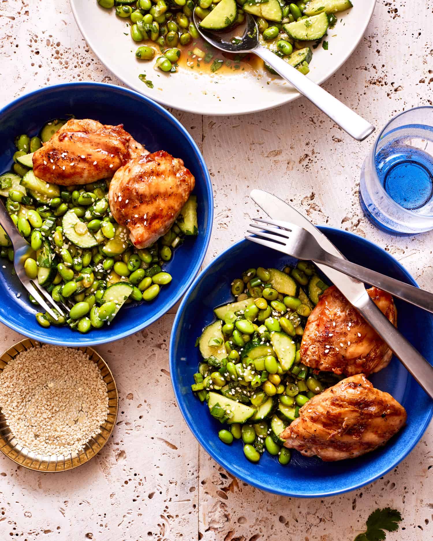 Cucumber Edamame Salad Kalejunkie