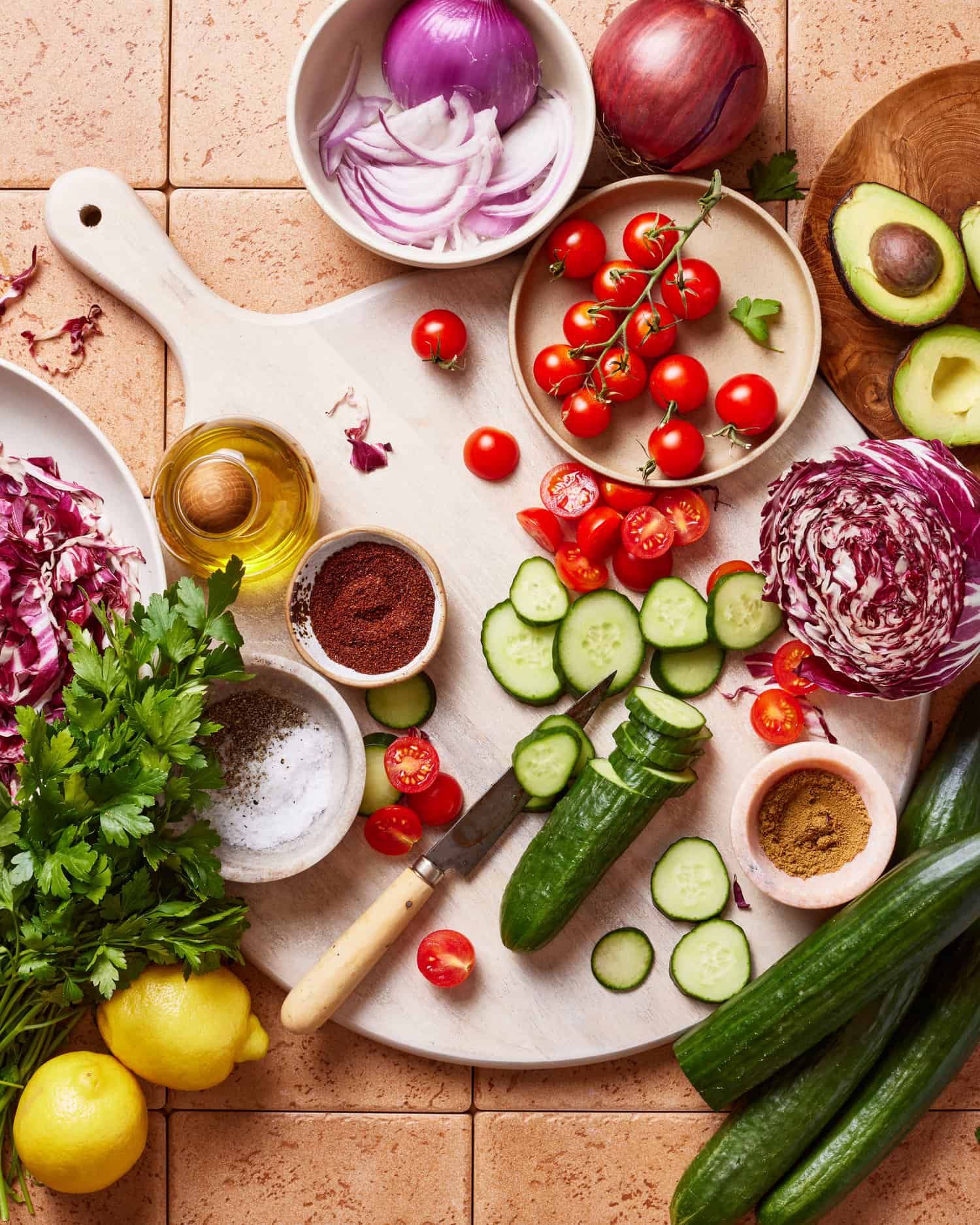 Copycat Erewhon Cucumber Avocado Salad Kalejunkie