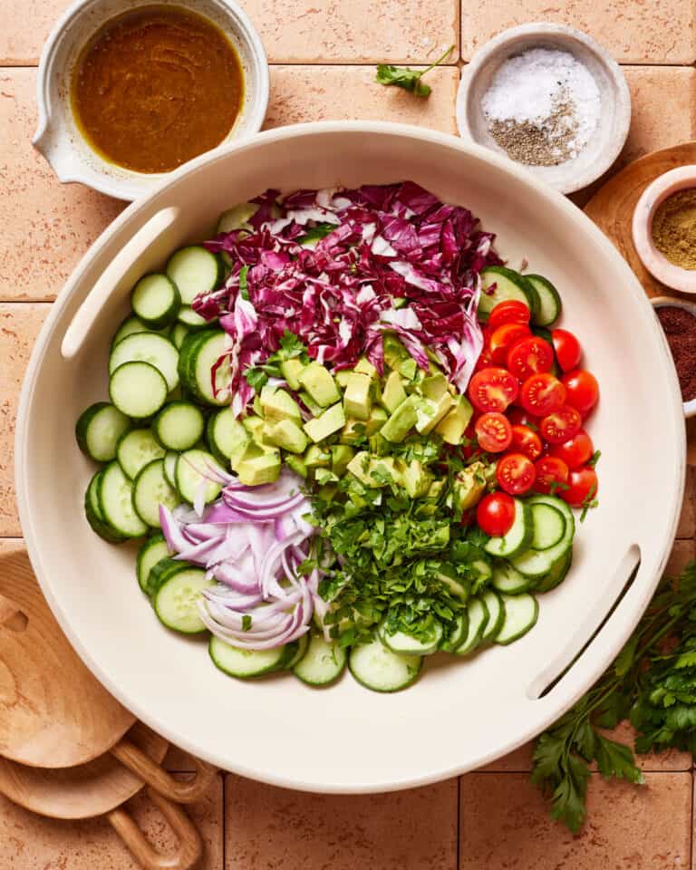 Copycat Erewhon Cucumber Avocado Salad Kalejunkie