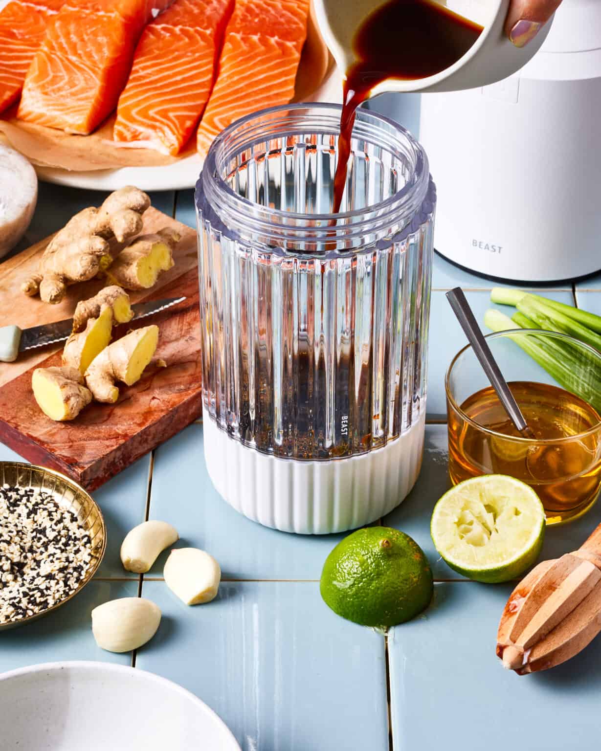 Easy 9 Minute Teriyaki Broiled Salmon Kalejunkie