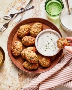 Easy Veggie Chicken Nuggets
