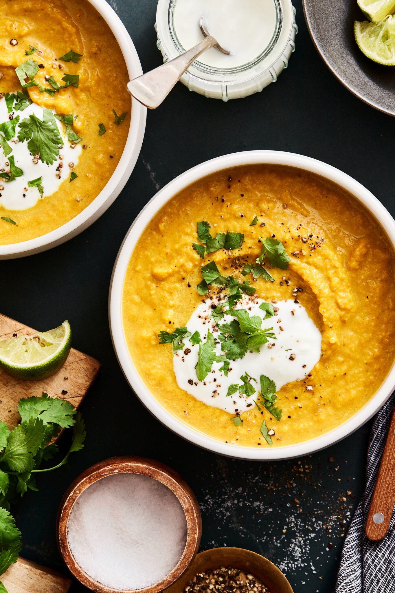 GutHealthy Cauliflower Pumpkin Lentil Soup Kalejunkie