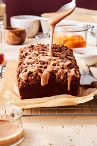 Easy Bakery-Style Pumpkin Streusel Chocolate Chip Loaf