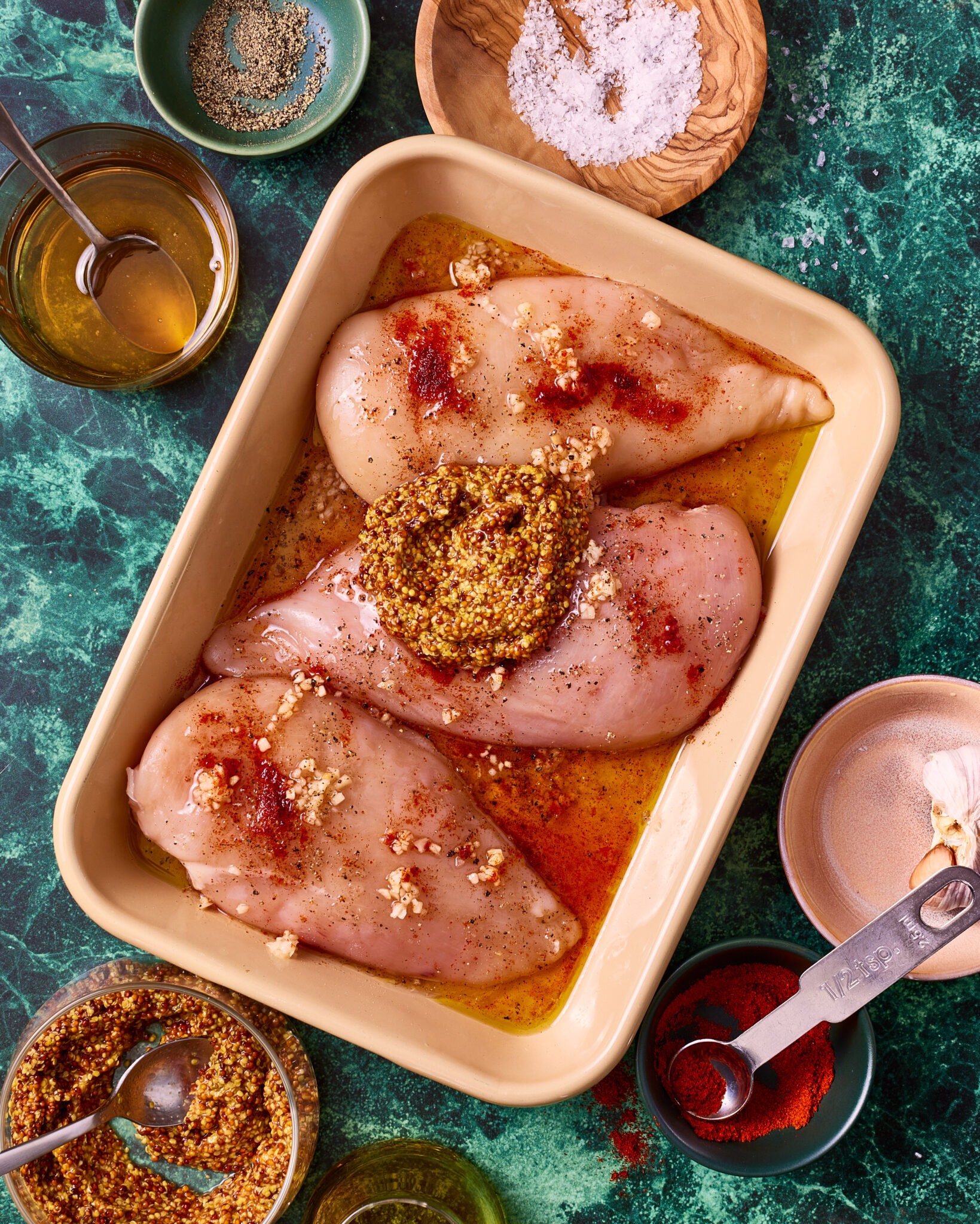 The Best Honey Mustard Chicken Marinade Kalejunkie