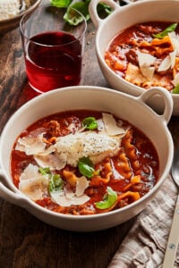 The Ultimate One-Pot Lasagna Soup