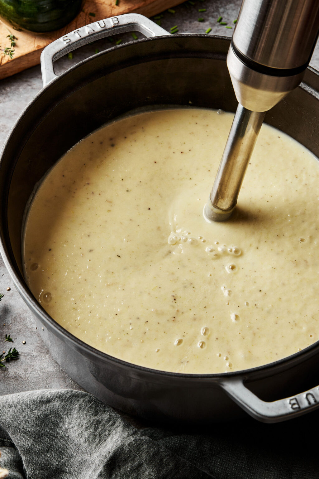 Cozy Potato Leek Soup Kalejunkie