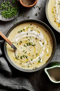 Cozy Potato Leek Soup