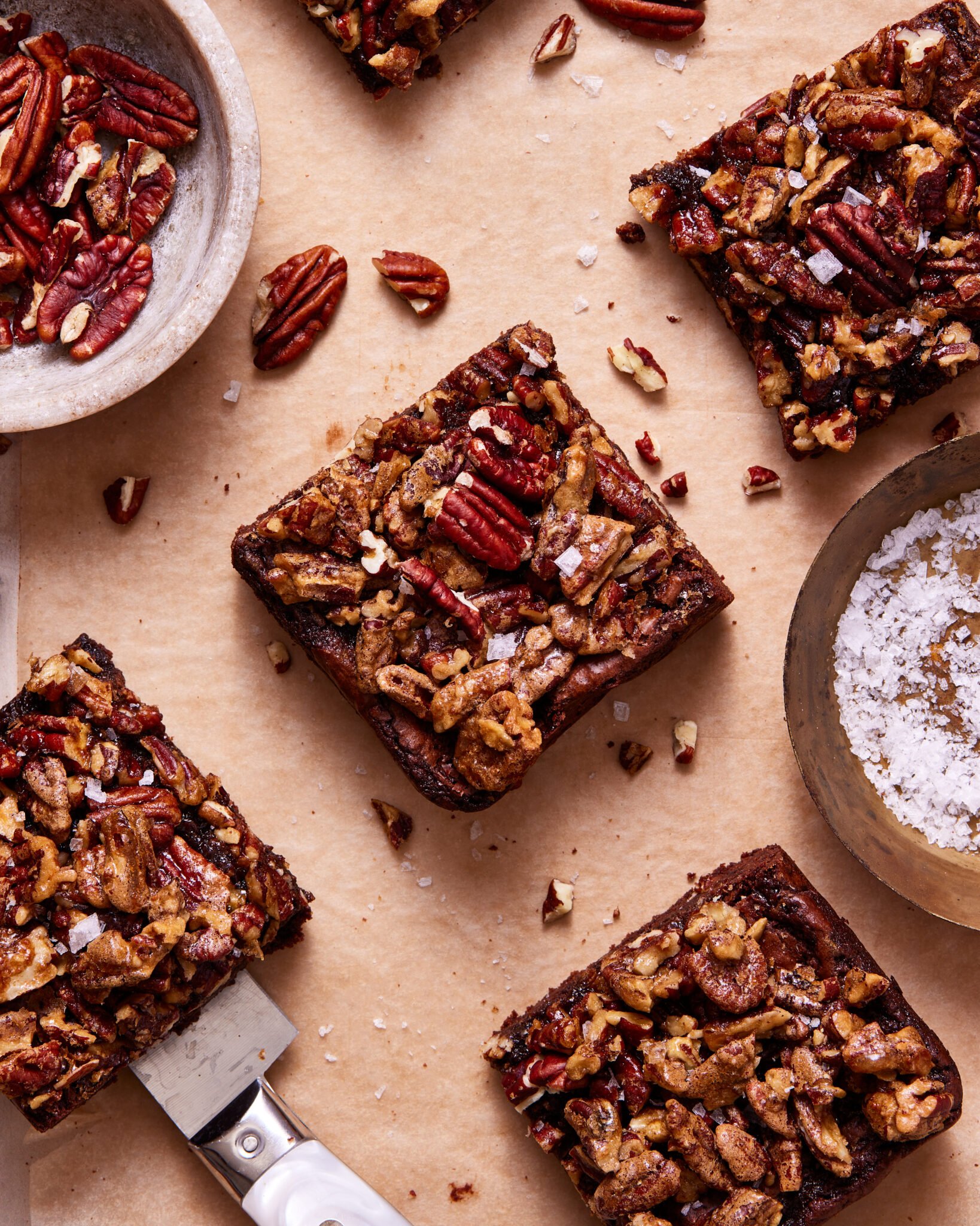 Shortcut Pecan Fudge Brownies Kalejunkie