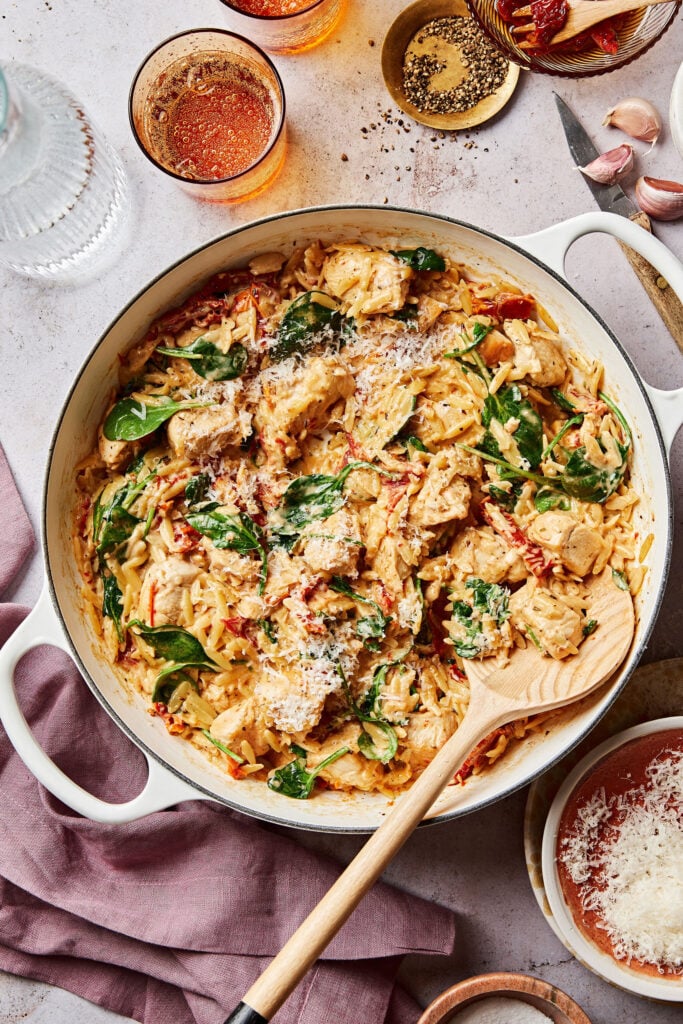 14 Easy One-Pan Marry Me Chicken Orzo Recipes for Fast, Flavorful Dinners