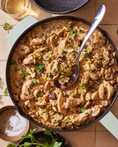 Creamy One-Pot Chicken Marsala Orzo
