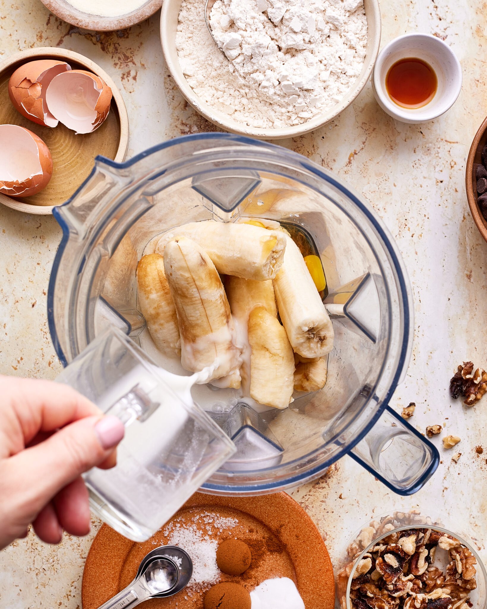 Easy Banana Chocolate Chip Protein Muffins Kalejunkie
