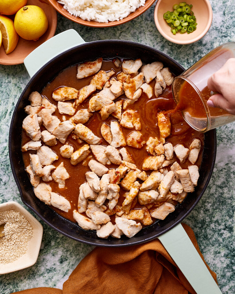 Saucy and Tender Lemon Garlic Teriyaki Chicken Kalejunkie