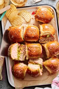 Perfectly Juicy Turkey Sliders
