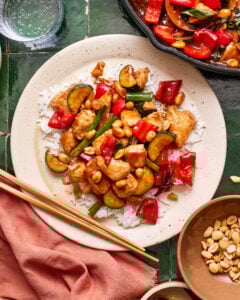 Healthier Kung Pao Chicken