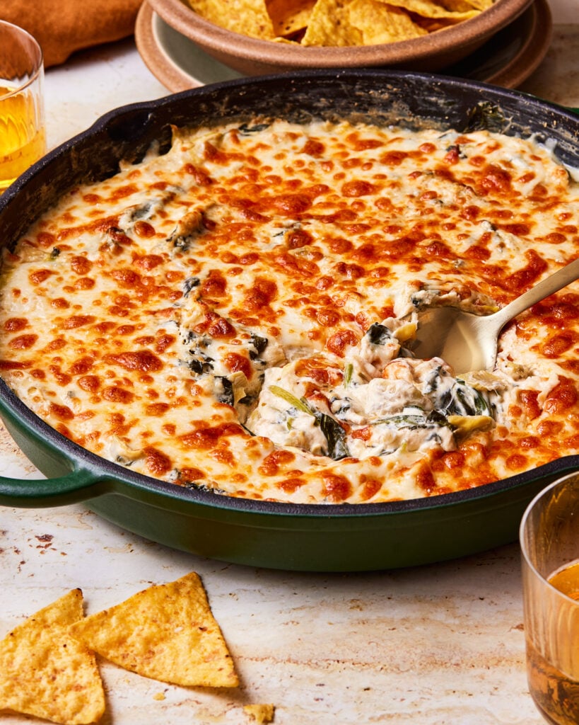 The Ultimate Creamy Spinach Artichoke Dip - Kalejunkie