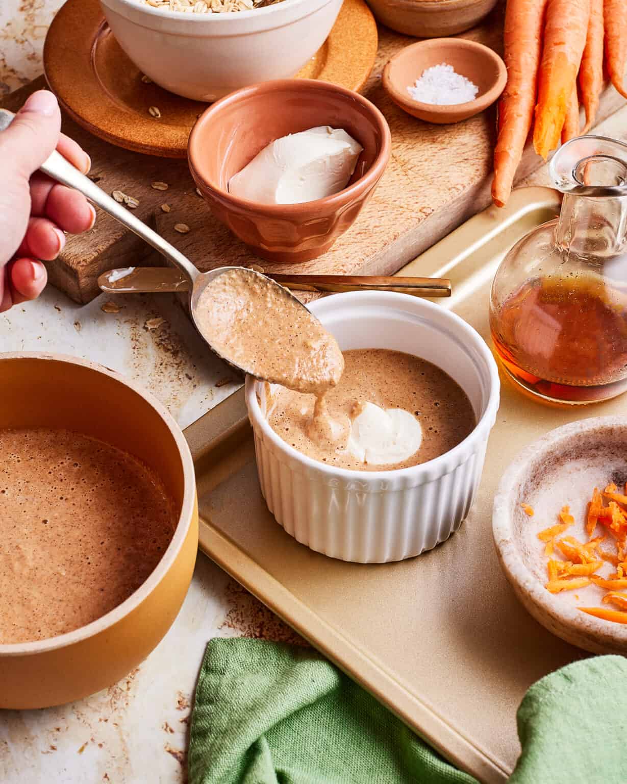 SingleServing Carrot Cake Baked Oats Kalejunkie