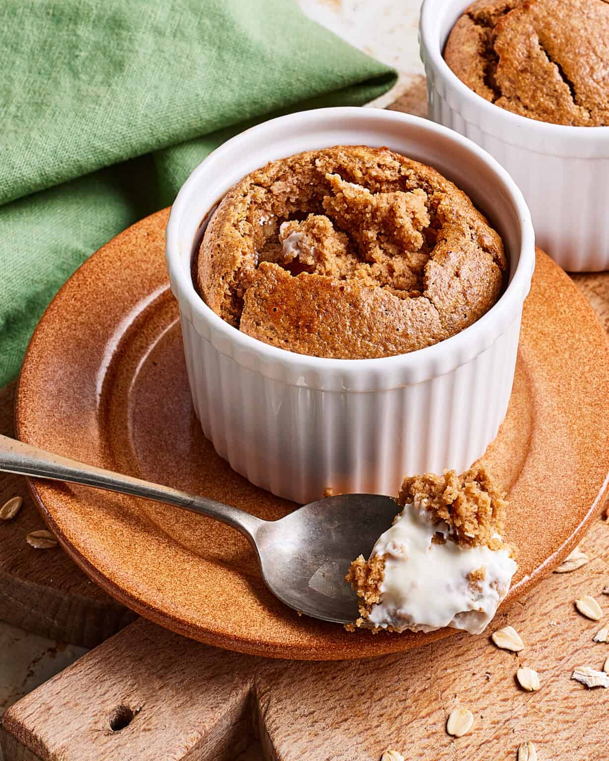 SingleServing Carrot Cake Baked Oats Kalejunkie