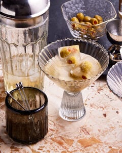 Quick & Easy Dirty Martini