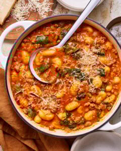 One-Pan Italian Sausage Gnocchi