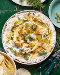 Viral "Fried" Pickle Dip - Kalejunkie