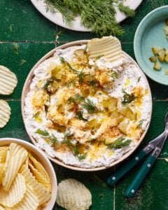 Viral “Fried” Pickle Dip