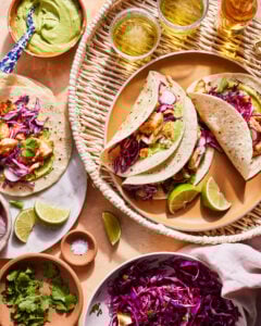 Easy Baja Fish Tacos (Not Fried!)