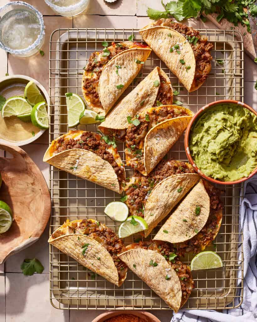 Favorite Baked Crispy Beef Tacos Kalejunkie